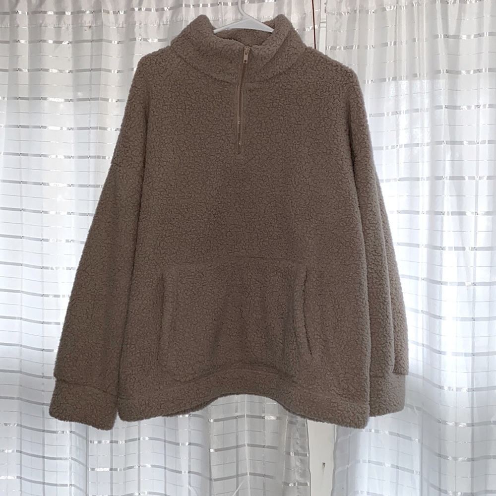 American Eagle Pullover Sherpa